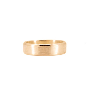 
            
                Load image into Gallery viewer, Bevelled Edge Ring 6mm (Brushed)
            
        