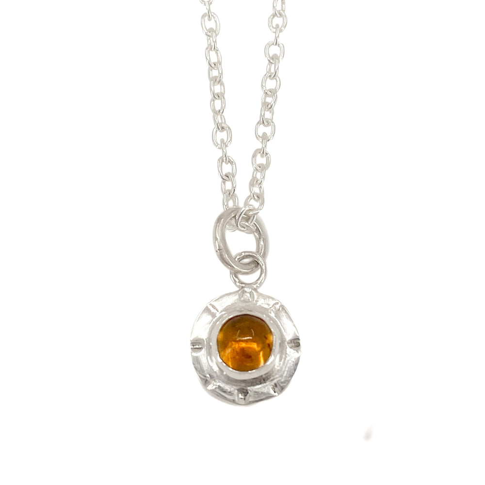 
            
                Load image into Gallery viewer, Citrine Sun Necklace
            
        