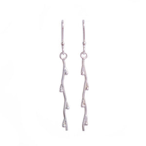 Branch Earrings - Stockholm Rose Designs - Eco Friendly Jewellery