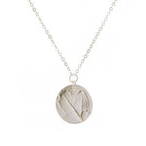 Oak Leaf Necklace - Stockholm Rose Designs - Eco Friendly Jewellery
