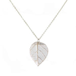 Leaf Necklace - Stockholm Rose Designs - Eco Friendly Jewellery