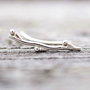 Branch Ear Climber - Stockholm Rose Designs - Eco Friendly Jewellery